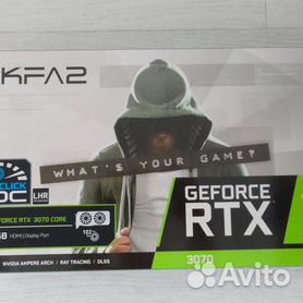 Продам видеокарту KFA2 GeForce RTX 3070 core