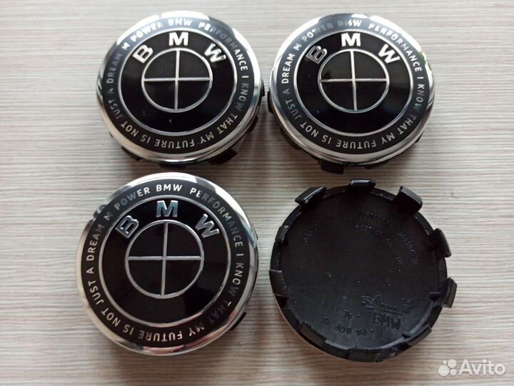Колпачки на диски бмв 50th anniversary