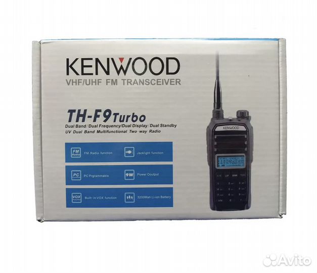 Рация новая kenwood TH-F9 turbo 8w Опт и розница