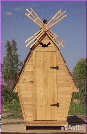 Уличный туалет прямоугольник QJK