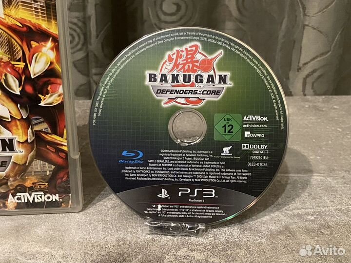 Bakugan Sony PS3 лицензия