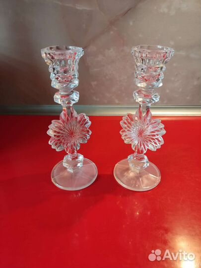 Хрустальные подсвечники СССР
