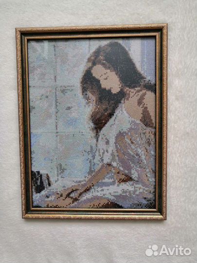 Картина из страз (готовая)