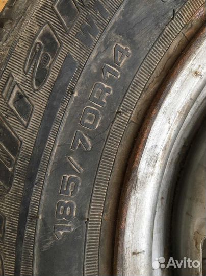 Запасное колесо mitsubishi galant 7 R14 4 /114.3