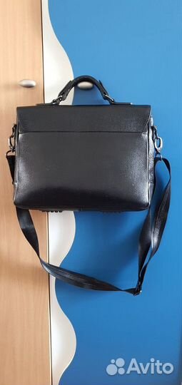 Мужская кожаная сумка новая