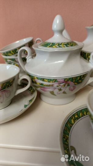 Сервиз чайный фарфоровый. Рига