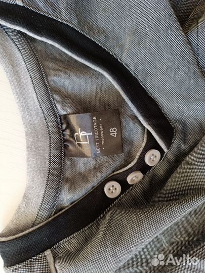 Футболка мужская серая