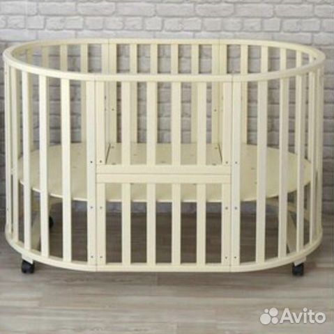 Детская кроватка трансформер с матрасами