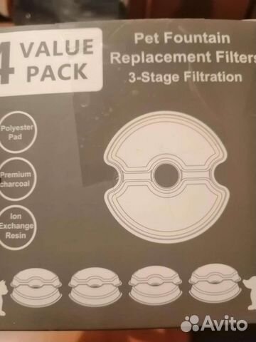 Фильтр для воды. Фильтр для фонтанчика кошке