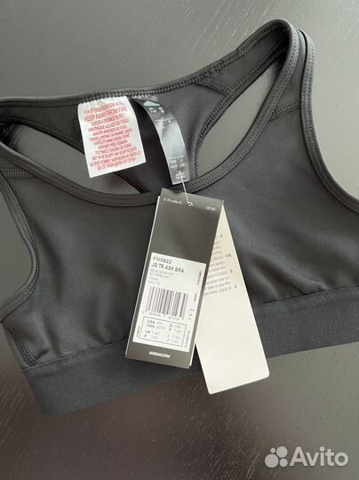 Спортивный топ для девочки adidas 128,134