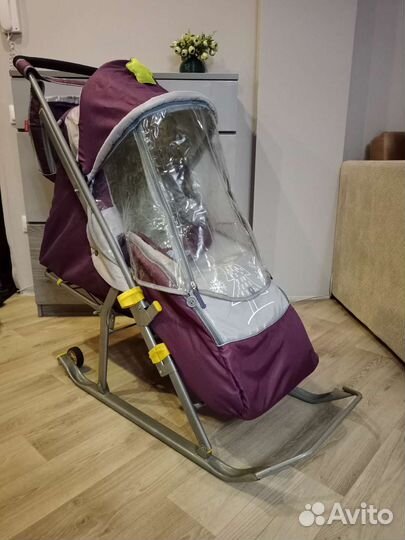 Санки-коляска Ника 4