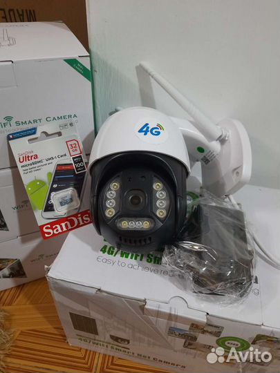 Камера видеонаблюдения на сим-карте 4G LTE