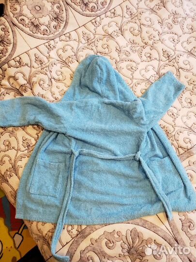 Детский махровый халат