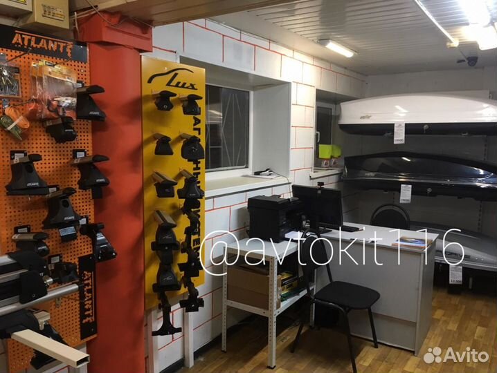 Багажник автобокс на крышу для LADA Largus 12-16г