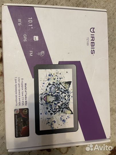 Планшет Irbis tz100