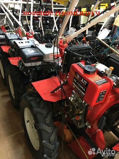 Мотоблок дизельный Brait вr-135 DEA с вом эл/старт