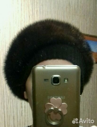 Берет норковый