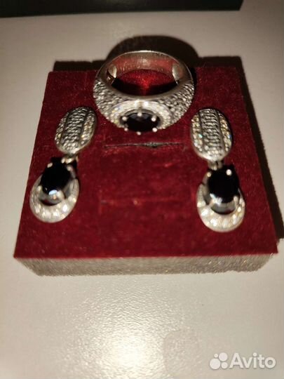 Серьги серебро 925