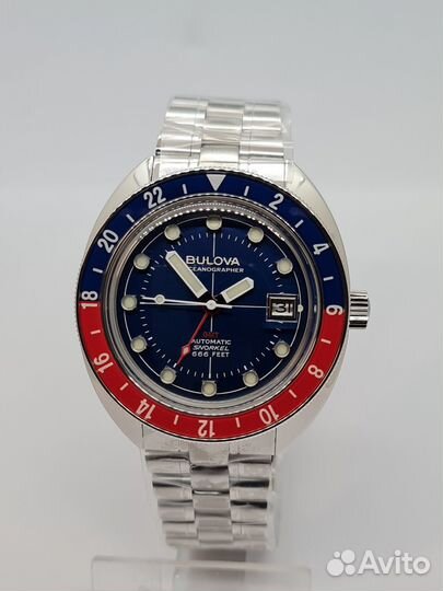 В наличии новые Bulova Diver gmt Oceanographer GMT