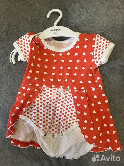 Пакет вещей для девочки 68 74