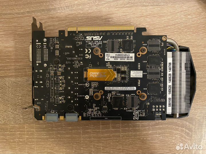 Видеокарта asus GeForce GTX 760 (2014 г.)