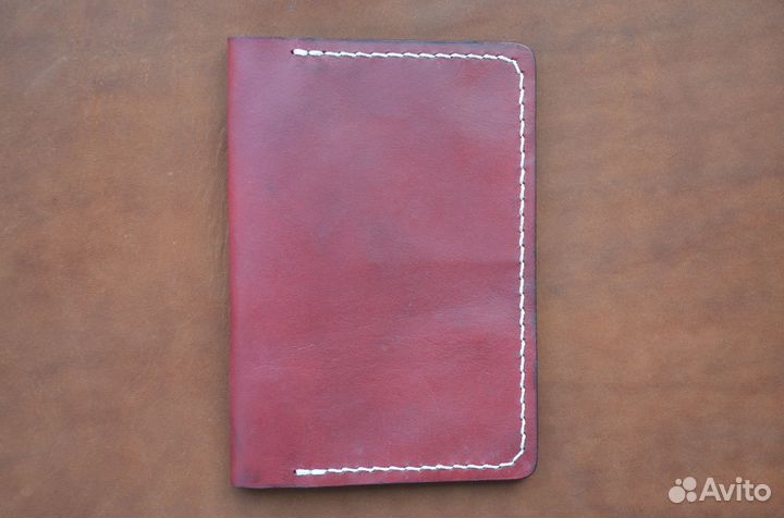 Обложка на паспорт, ручной работы