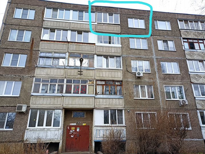 2-к. квартира, 53,8 м², 5/5 эт.