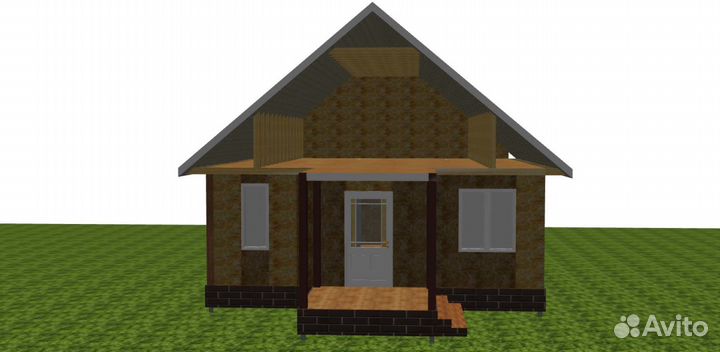 Домокомплект дома сип 7,5*7,5