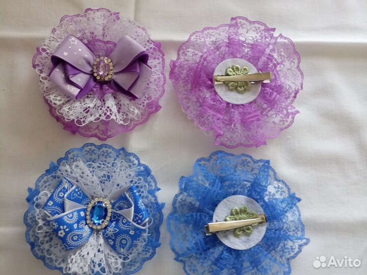 Резиночки, заколки, бантики