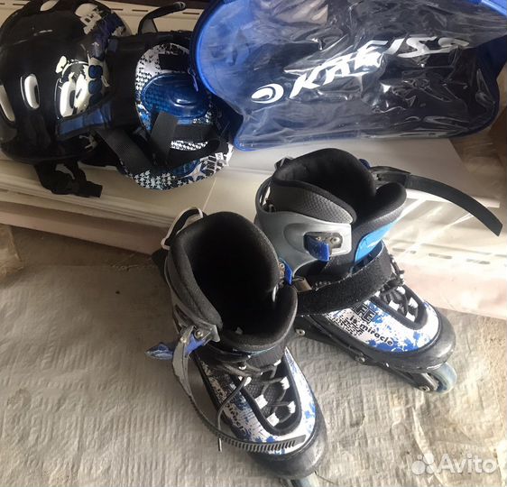 Детские ролики и защита