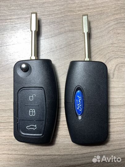 Ключ выкидной Ford Fiesta (с программированием)