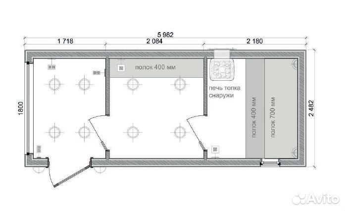 Готовый Модульный дом