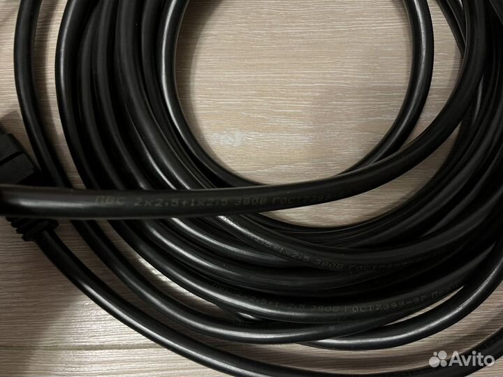 Кабель питания с19 10 метров