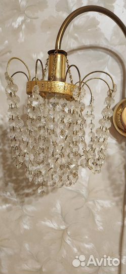 Люстра, светильники-бра