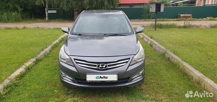 Hyundai Solaris 1.4 AT, 2015, 186 000 км