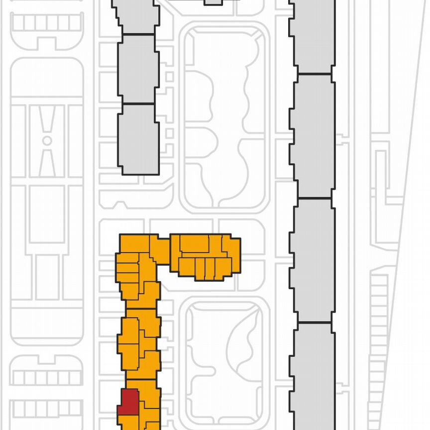 2-к. квартира, 59,4 м², 2/8 эт.