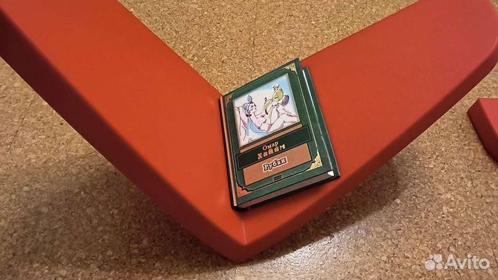 Полка навесная IKEA красный 2 шт