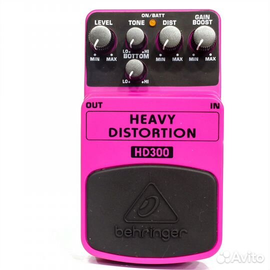 Behringer HD300 Heavy Distortion - гитарная педаль
