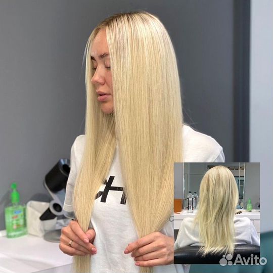 Славянские волосы на капсуле, рассрочка