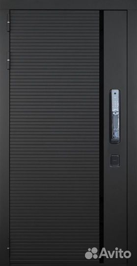 Дверь Гранит Пиано с умным электронным замком