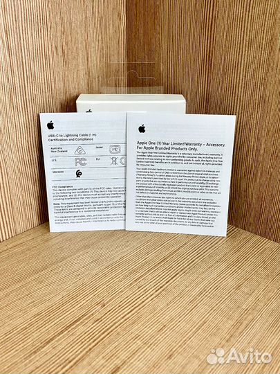 Зарядный кабель на iPhone USB-C/Lightning (новый)