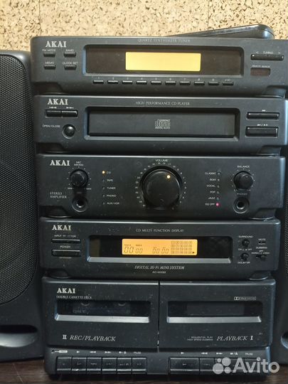 Музыкальный центр Akai AC-MX92. Япония