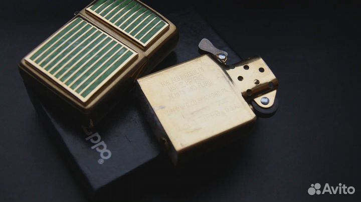 Zippo Green Marble 1995 г.в