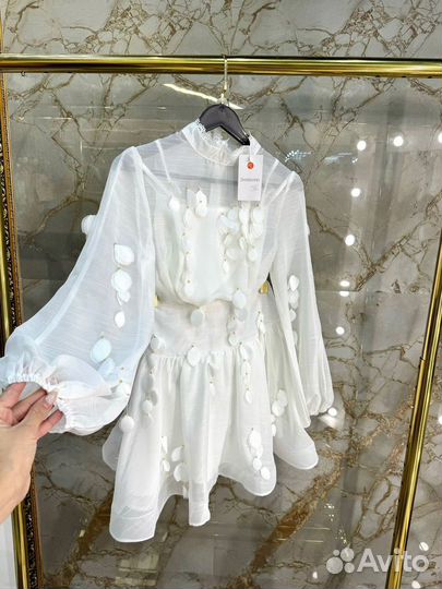 Zimmermann костюм 2024 белый блуза юбка