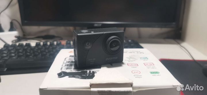 Экшн камера digma dicam 235