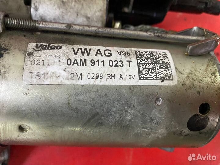 Стартер Volkswagen Jetta 162 caxa 2011 1.4