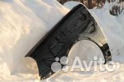 Крыло левое Приора в цвет черый 665 Космос новое