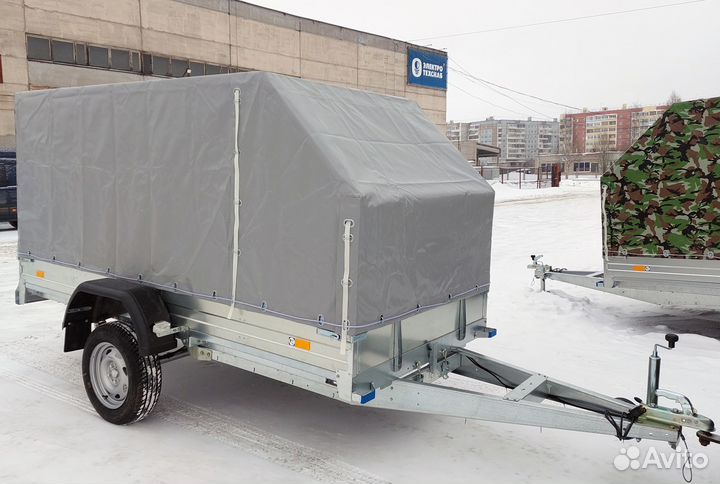 Прицеп 3.2х1.5х1.4 R15 с тентом 