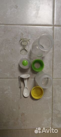 Бутылочки с ложкой (для введения прикорма)