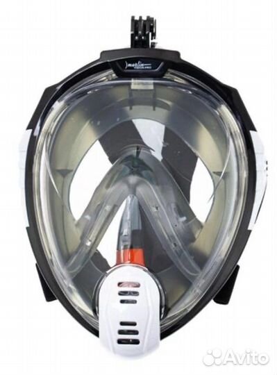 Маска для подводного плавания с трубкой